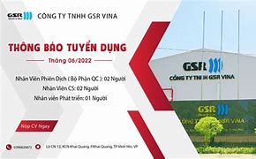 Công Ty Vinh Thông Tuyển Dụng